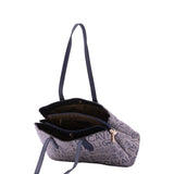 Borsa a spalla da donna Ecopelle BC1369-BLU B Cavalli