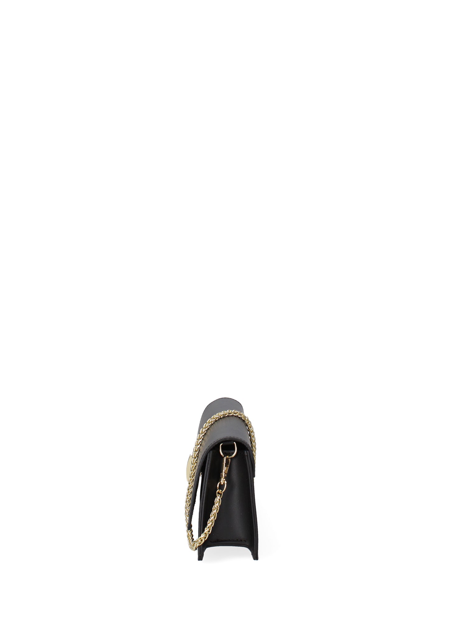 Borsa a spalla da donna Vera pelle 07313-NERO Roberta Rossi