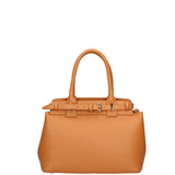 Borsa a mano da donna Vera Pelle 07146-D44 CUOIO Viola Castellani