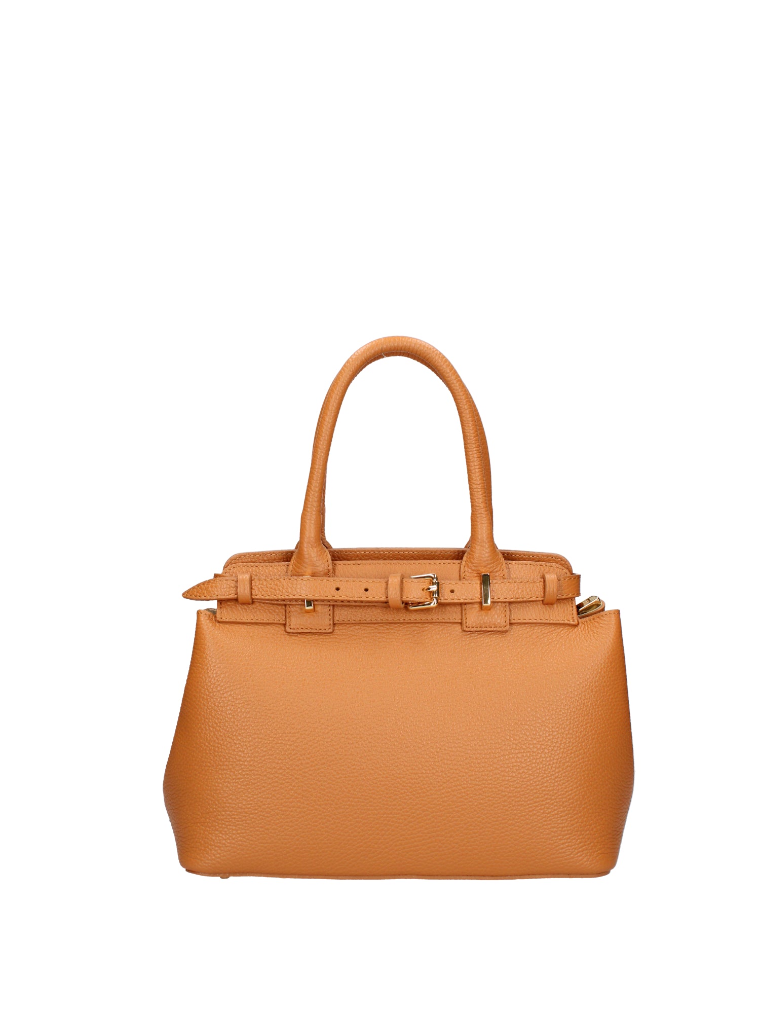 Borsa a mano da donna Vera Pelle 07146-D44 CUOIO Viola Castellani
