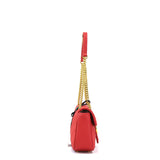 Borsa a tracolla da donna 100% pelle vegana PU GGB011RED Gabriella G Firenze