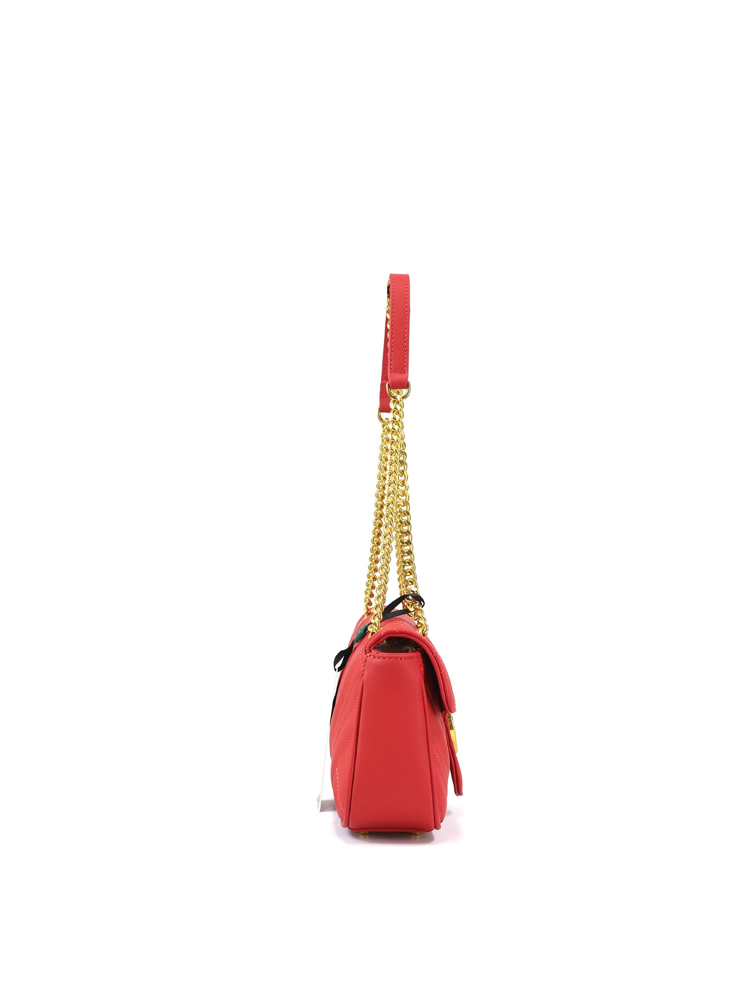 Borsa a tracolla da donna 100% pelle vegana PU GGB011RED Gabriella G Firenze