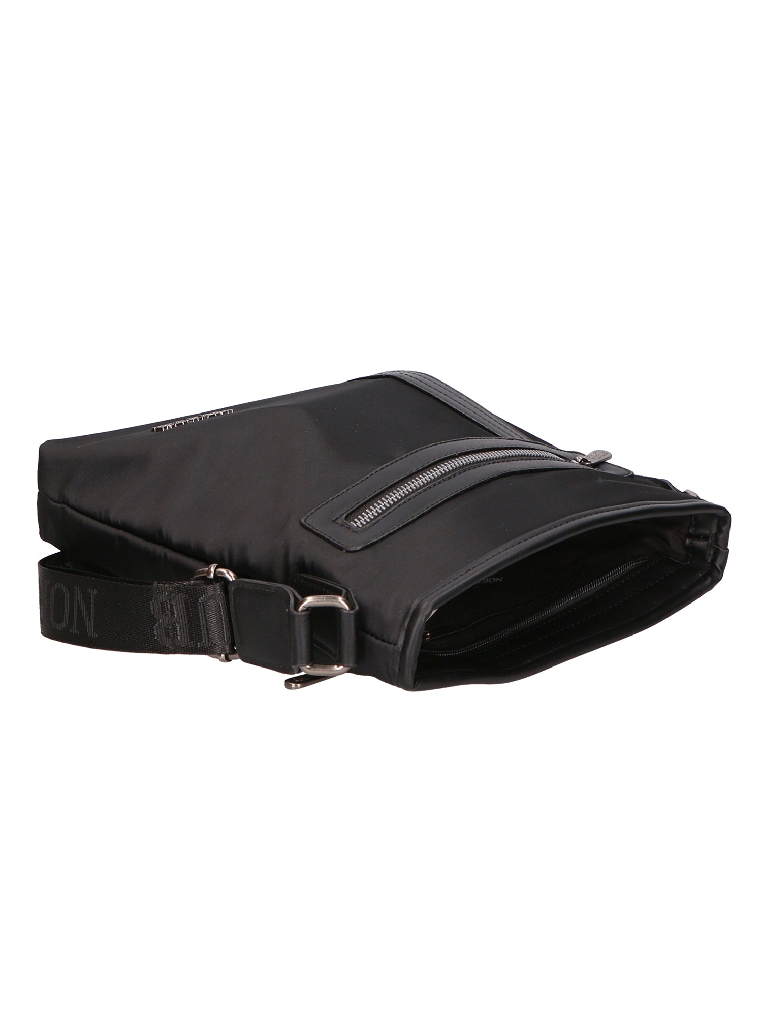 Borsa a tracolla uomo Pelle vegana PU PCL3161-BLACK Northampton Polo Club