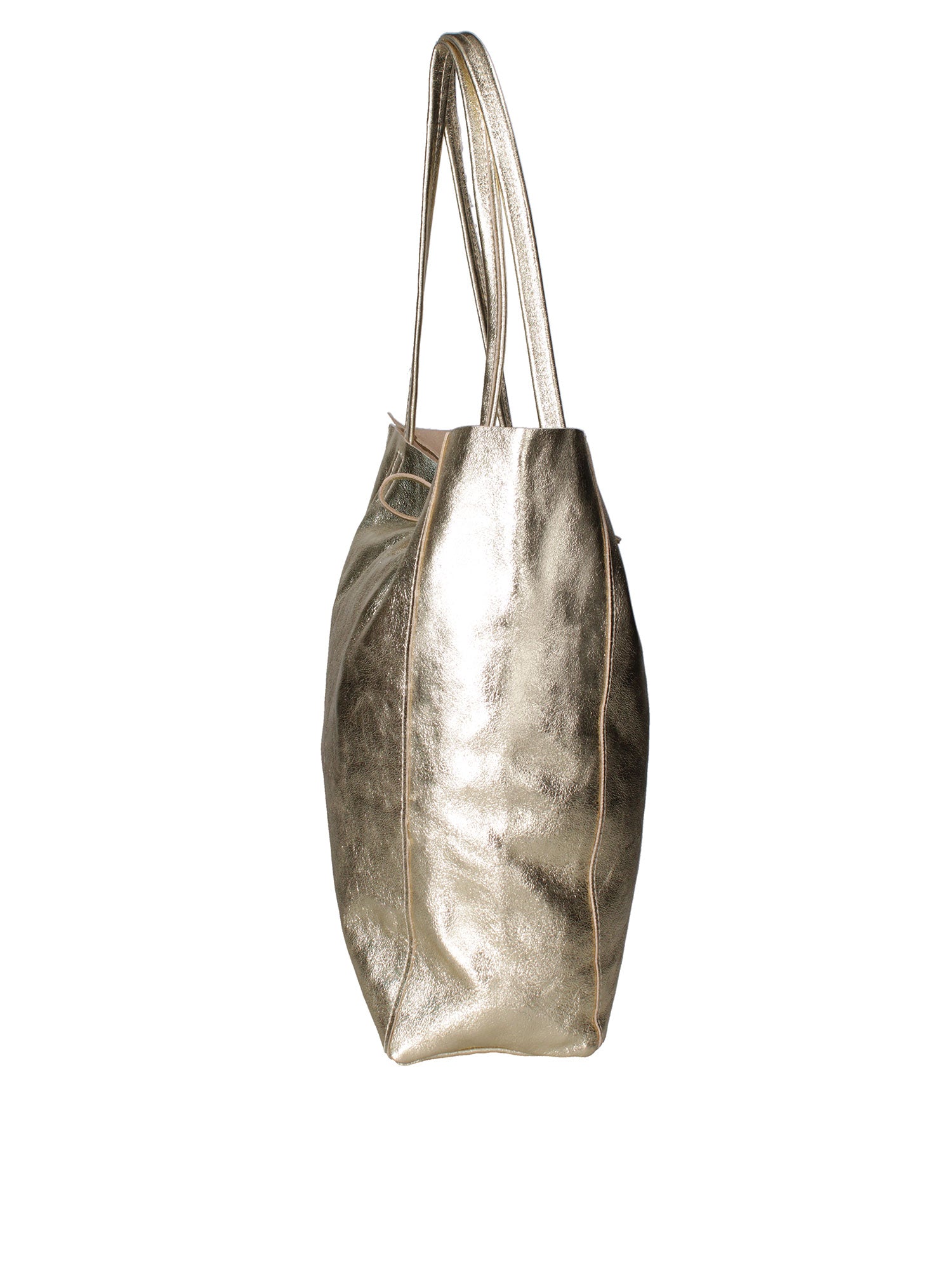 Íris Borsa a mano da donna Vera Pelle 07565-L003 ORO Gave Lux