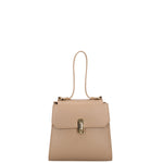 Borsa a mano da donna 100% pelle 07204-L110 TAUPE Viola Castellani