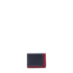 Portafoglio uomo in vera pelle Casual K23111P439-BLU+ROSSO Sergio Tacchini