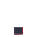 Portafoglio uomo in vera pelle Casual K23111P439-BLU+ROSSO Sergio Tacchini