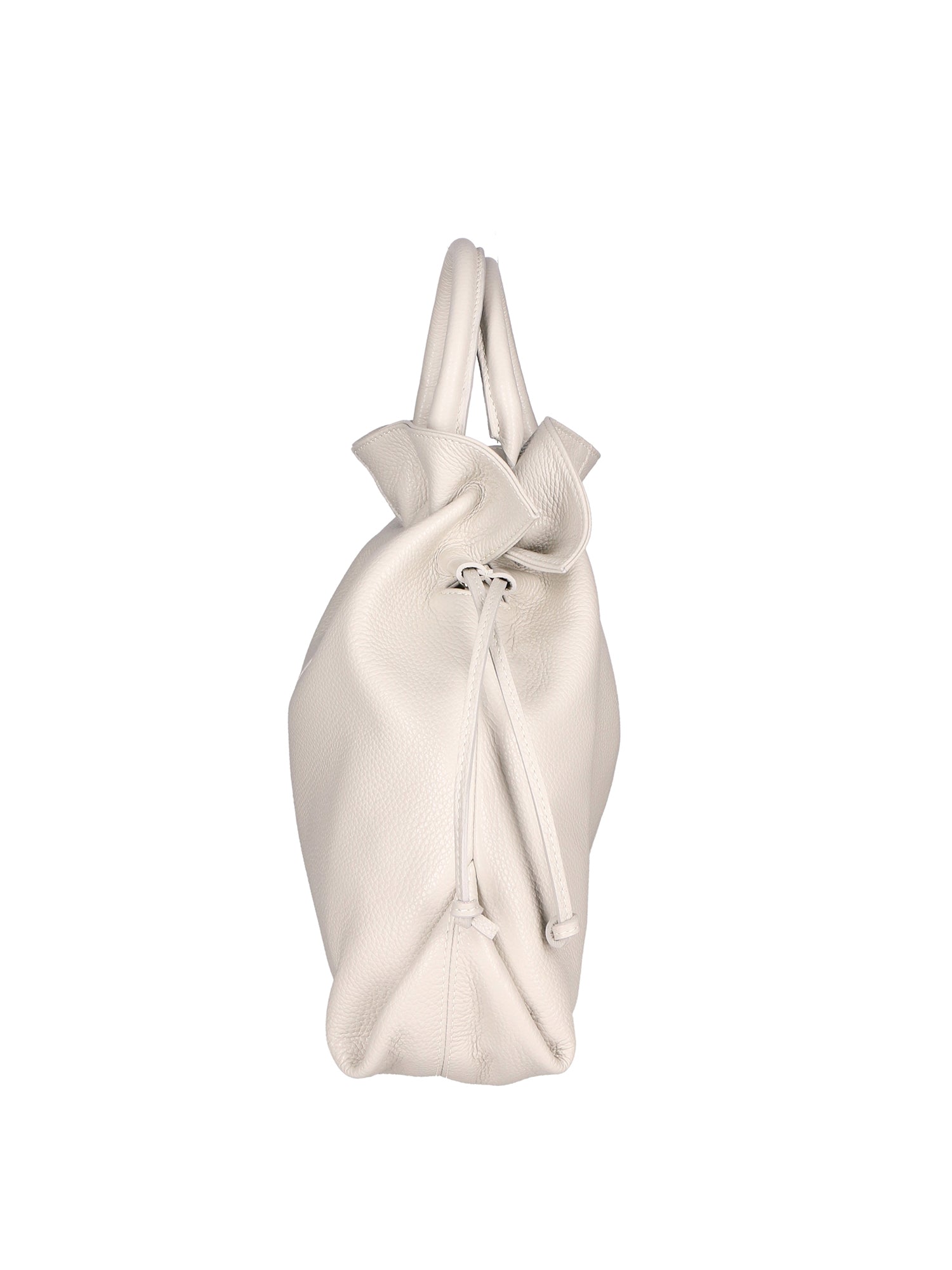 Giada Borsa a mano da donna 100% pelle 05837-D86 GRIGIO PERLA Gave Lux