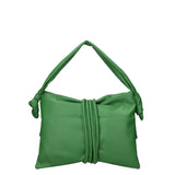 Borsa a spalla da donna Vera pelle 07172-S47 VERDE MELA Viola Castellani