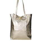 Íris Borsa a mano da donna Vera Pelle 07565-L003 ORO Gave Lux