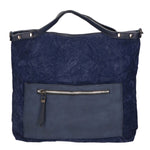 Rosalia Borsa a mano da donna Ecopelle LK0231-BLU Gave Lux