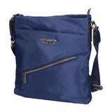 Borsa a tracolla uomo 100% PU Leather PCL3157-BLUE Northampton Polo Club
