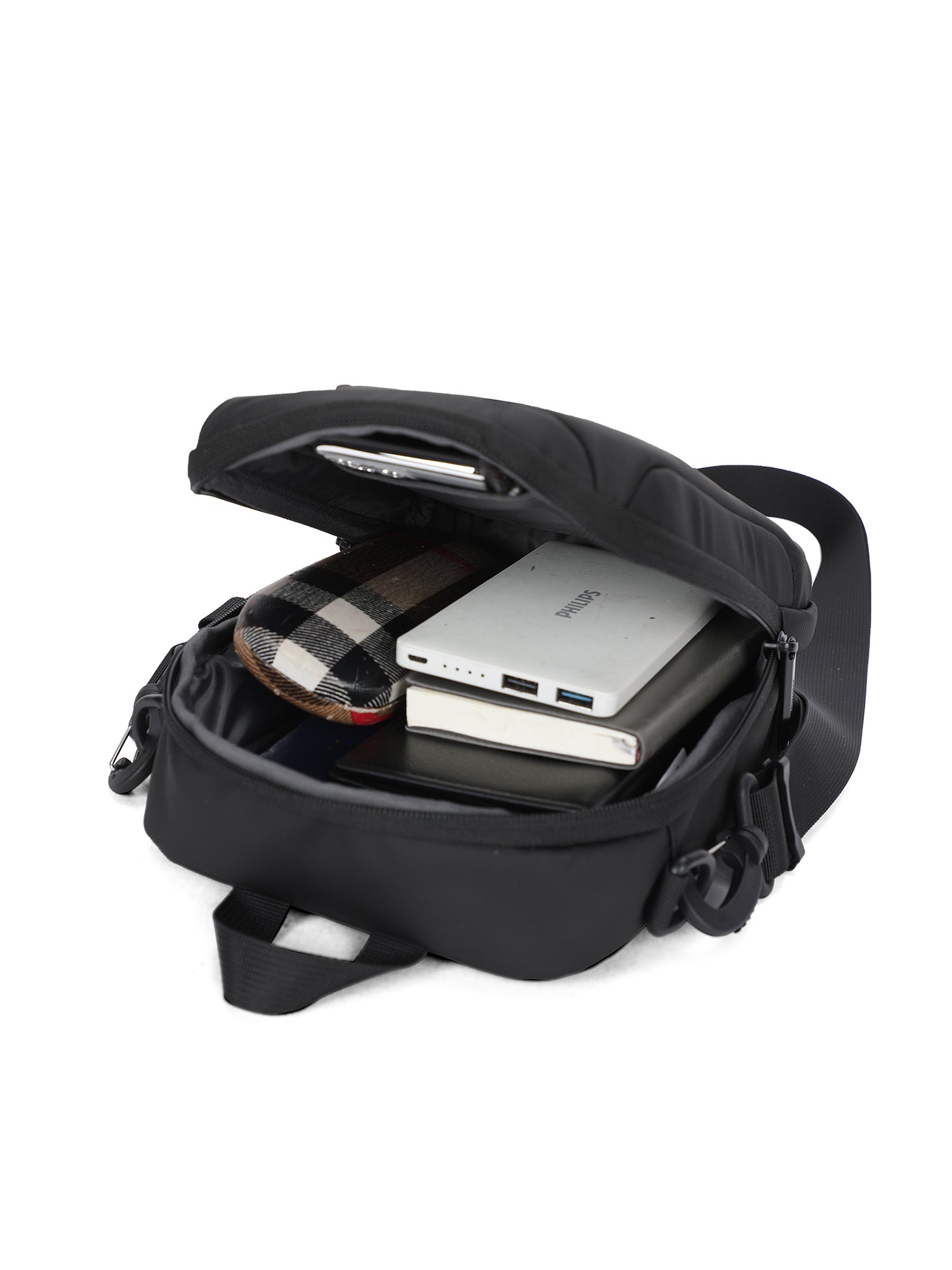 Astraea Lux Borsa a tracolla unisex Poliestere SY4003-BLACK Aoking