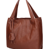 Seraphina Ultra Borsa a spalla da donna Vera pelle 3311-D21 MARRONE Gave Lux