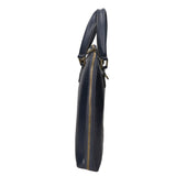 Fabiana Borsa a mano unisex Vera pelle 9033-BLU DARK BLUE Gave Lux