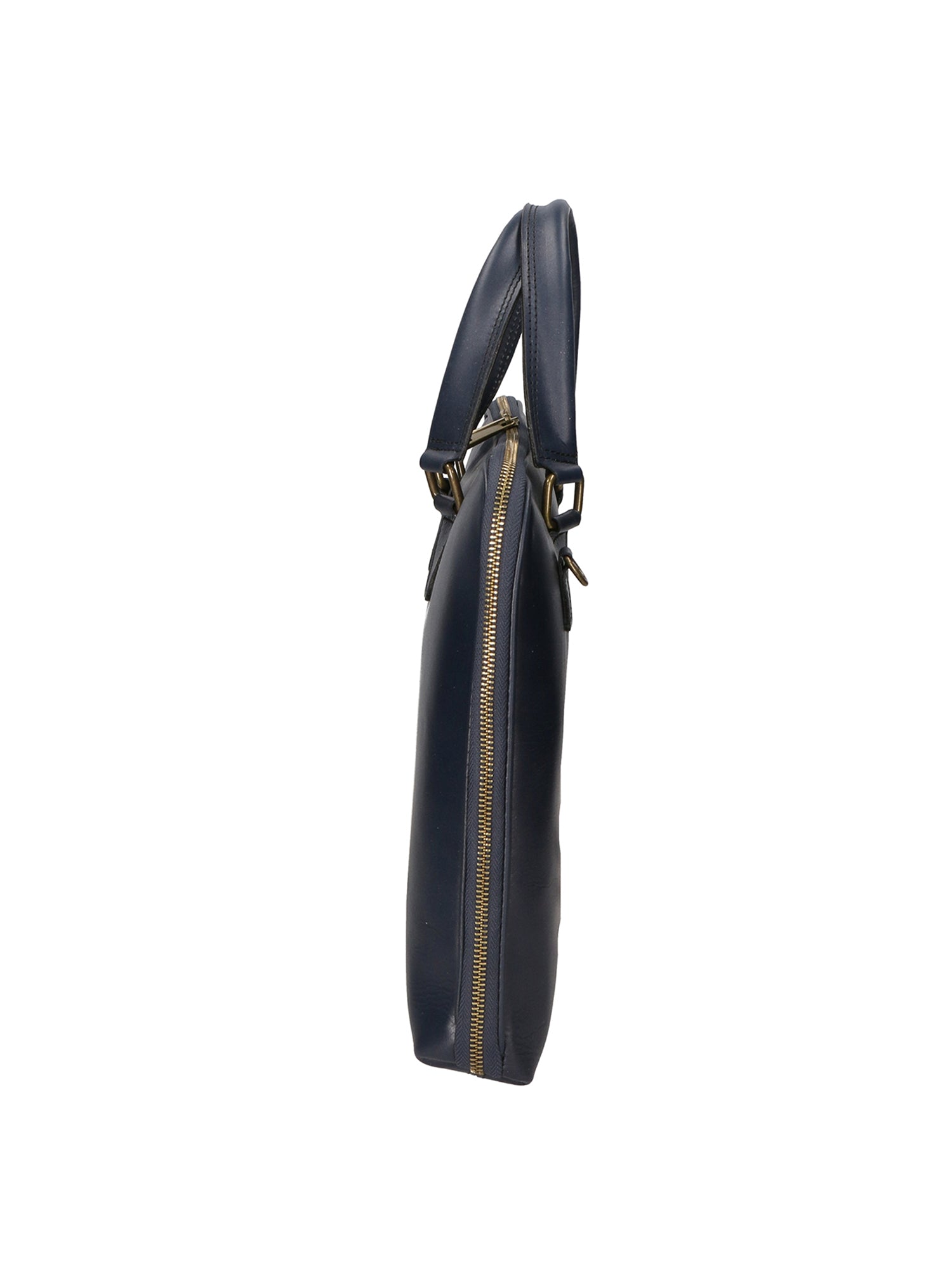 Fabiana Borsa a mano unisex Vera pelle 9033-BLU DARK BLUE Gave Lux