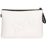 Ottavia Borsa a spalla da donna Neoprene 1331-BIANCO+NERO Gave Lux