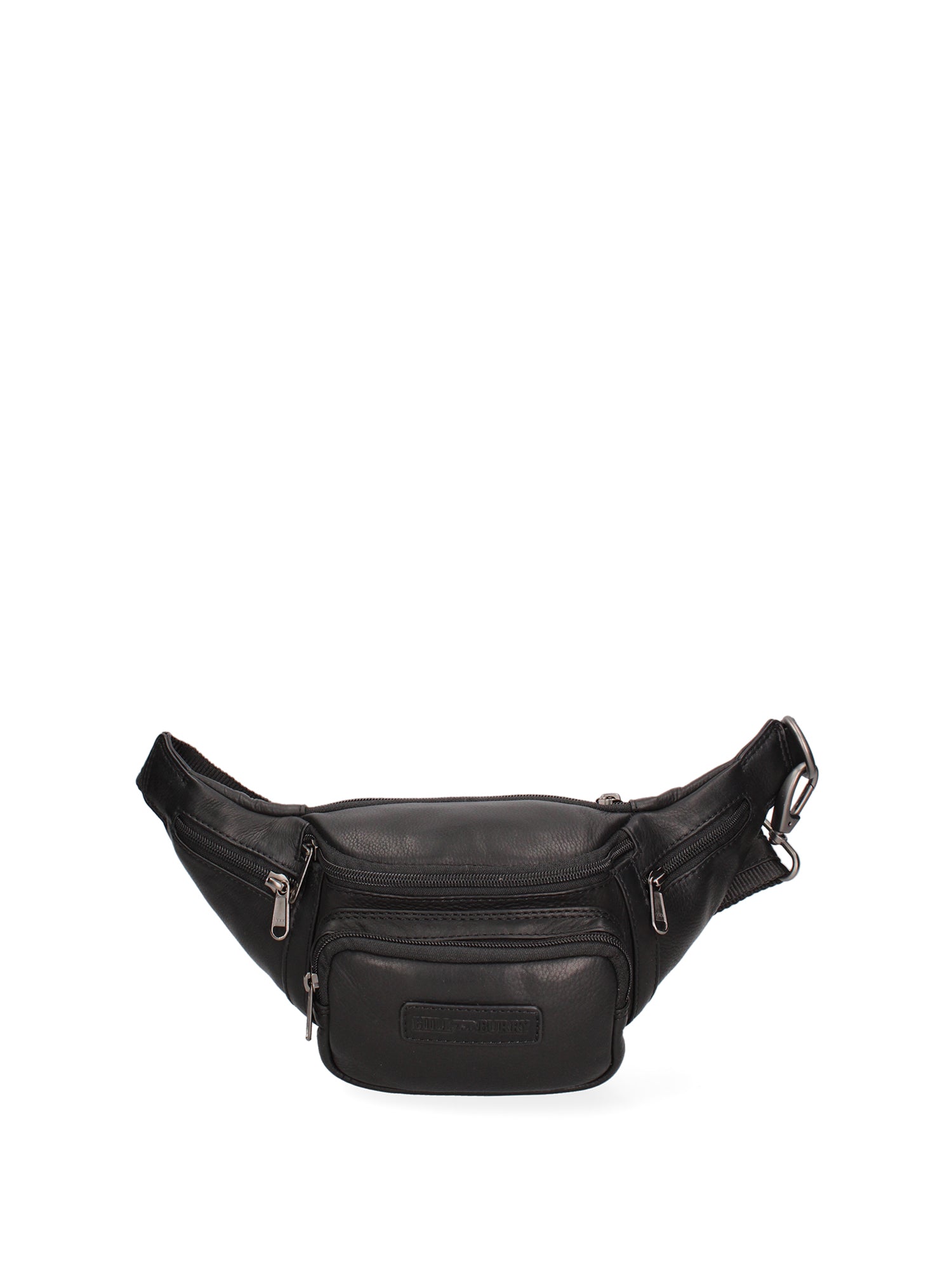 Marsupio da uomo in vera pelle Casual HILB-3044-NERO Hill Burry