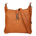 Borsa a tracolla da uomo in vera pelle RFID HILB-6169-CUOIO Hill Burry