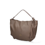 Oriana Chic Borsa a spalla da donna Vera pelle 7971-D40 TAUPE Chiara Ferretti