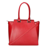 Fatima Borsa a mano da donna 100% pelle 9060-ROSSO RED Gave Lux