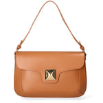 Astrea Borsa a spalla da donna 100% pelle 06015-L125 CUOIO Gave Lux