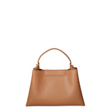 Borsa a mano da donna 100% pelle riciclata 07227-Cuoio Viola Castellani