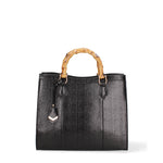 Borsa a spalla da donna Ecopelle vegana DC3333-3-BLACK Diana&co