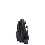Borsa a tracolla da donna Ecopelle DC1830-2-BLUE JEANS Diana&co