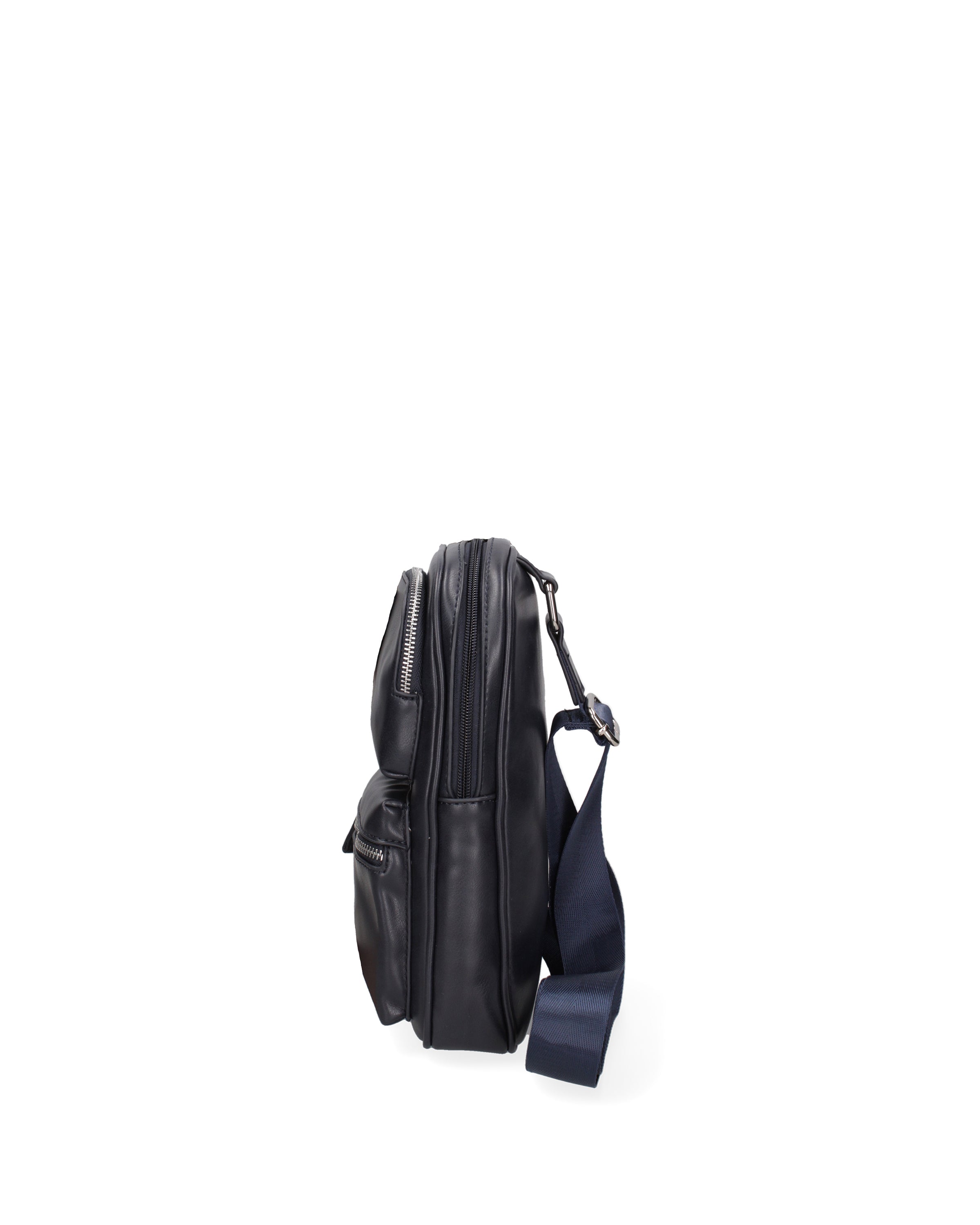 Borsa a tracolla da donna Ecopelle DC1830-2-BLUE JEANS Diana&co
