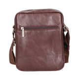 Borsa a tracolla uomo 100% pelle PU PCL3105-COFFEE Northampton Polo Club