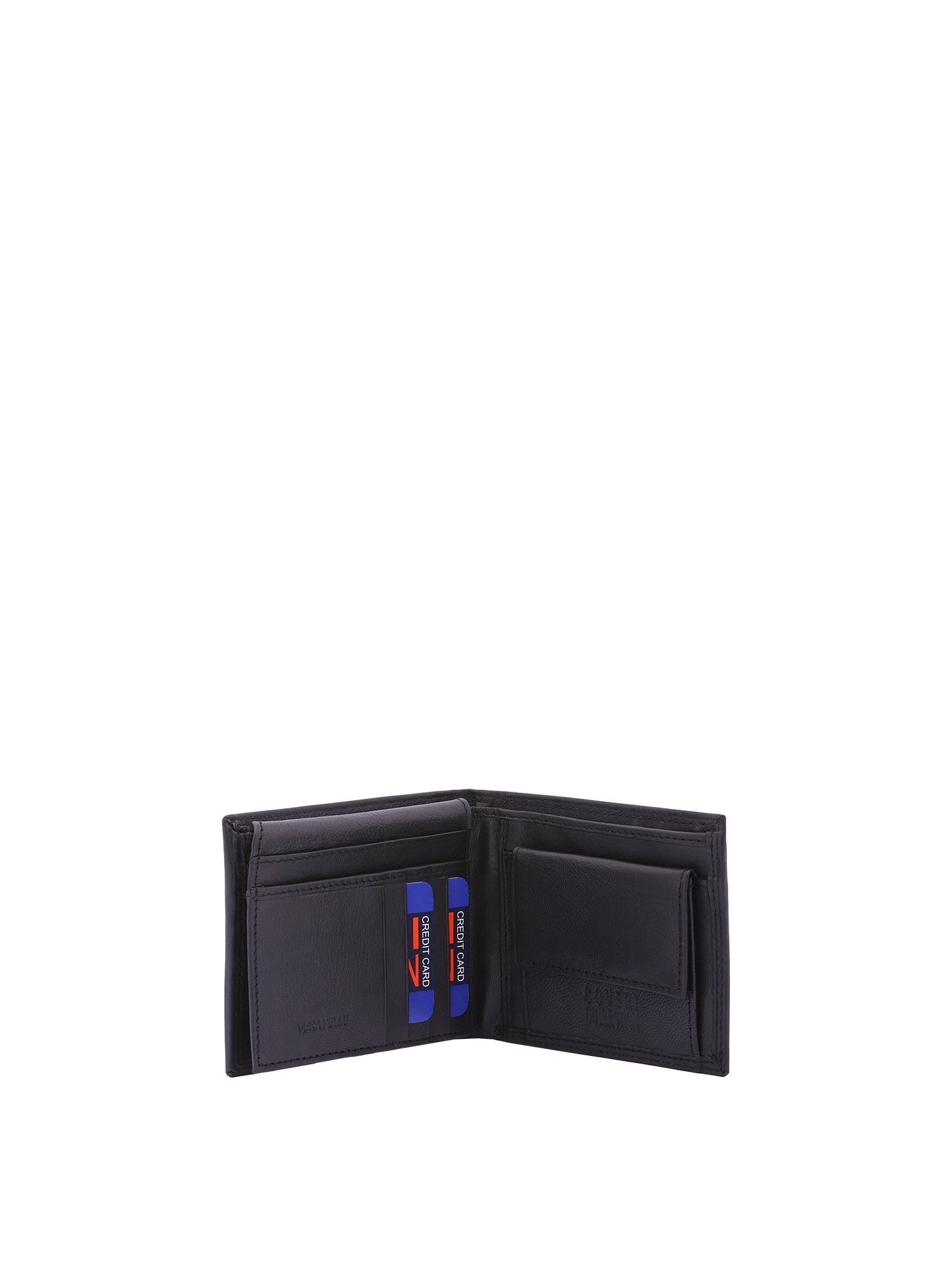 Portafoglio da uomo in vera pelle Casual CC408-292-NERO Coveri Collection