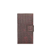 Aethel T000691-MOGANO Portafoglio unisex in vera pelle Gave Lux