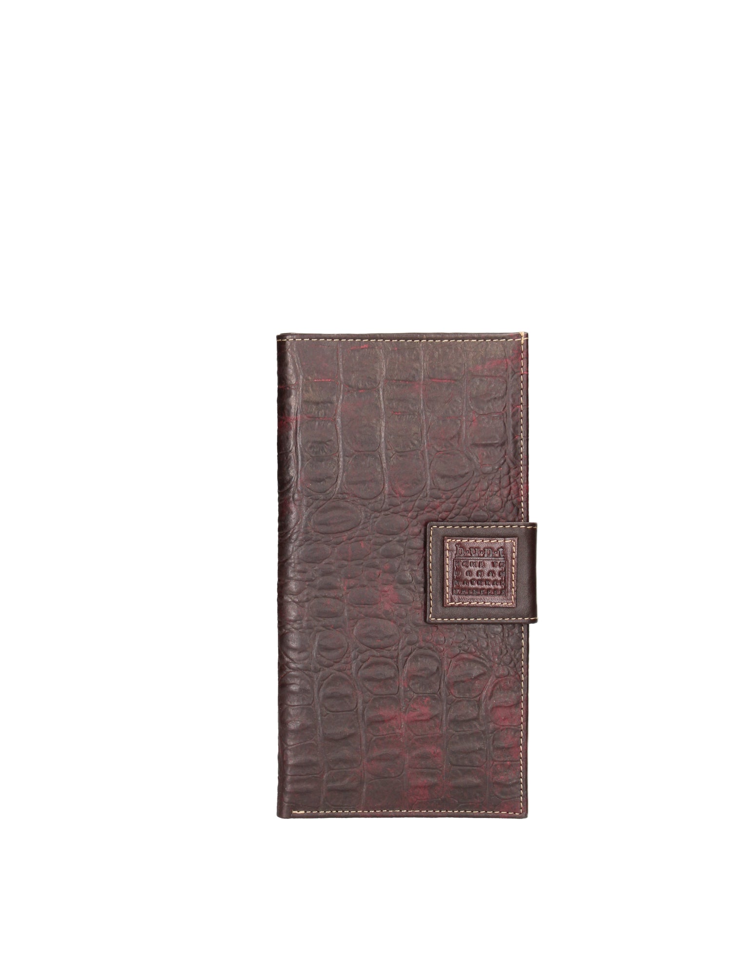 Aethel T000691-MOGANO Portafoglio unisex in vera pelle Gave Lux
