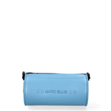 Borsa a tracolla da donna 100% Pvc FLAT-ANONA-SUGAR BLUE - BLACK Marc Ellis