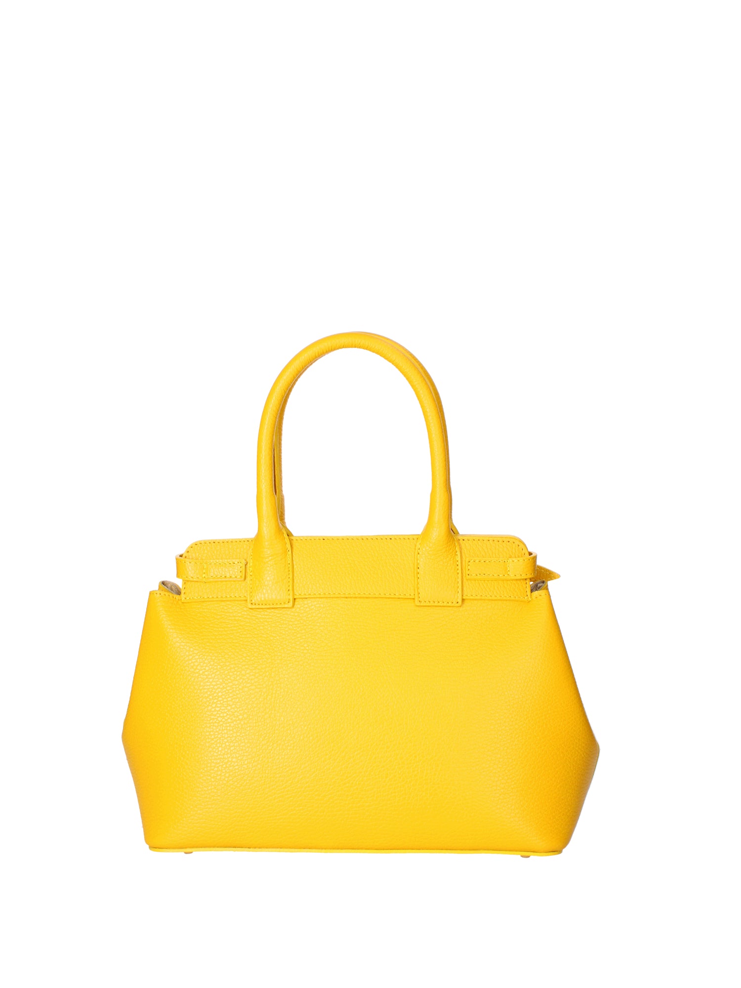 Borsa a mano da donna Vera Pelle 07146-D04 GIALLO Viola Castellani