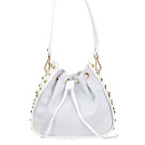 Ravello Borsa a spalla da donna Vera pelle 8977-BIANCO Gave Lux