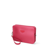 Borsa a tracolla da donna 100% Pvc FLAT-FLOWE-CHERRY - SILVER Marc Ellis