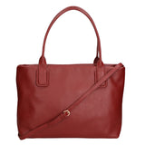 Lorena Borsa a spalla da donna Vera pelle 06506-D10 ROSSO SCURO Gave Lux