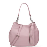 Borsa a spalla da donna Vera pelle 07316-D56 PINK Roberta Rossi
