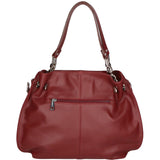 Ereba Borsa a mano da donna Made in Italy 100% pelle 3305-S34 BORDO Gave Lux