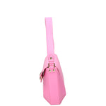 Astrea Borsa a spalla da donna 100% pelle 06015-L213 PINK Gave Lux