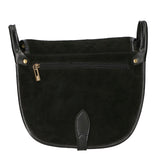 Brigitta Borsa a tracolla da donna Vera pelle 10026-NERO Gave Lux