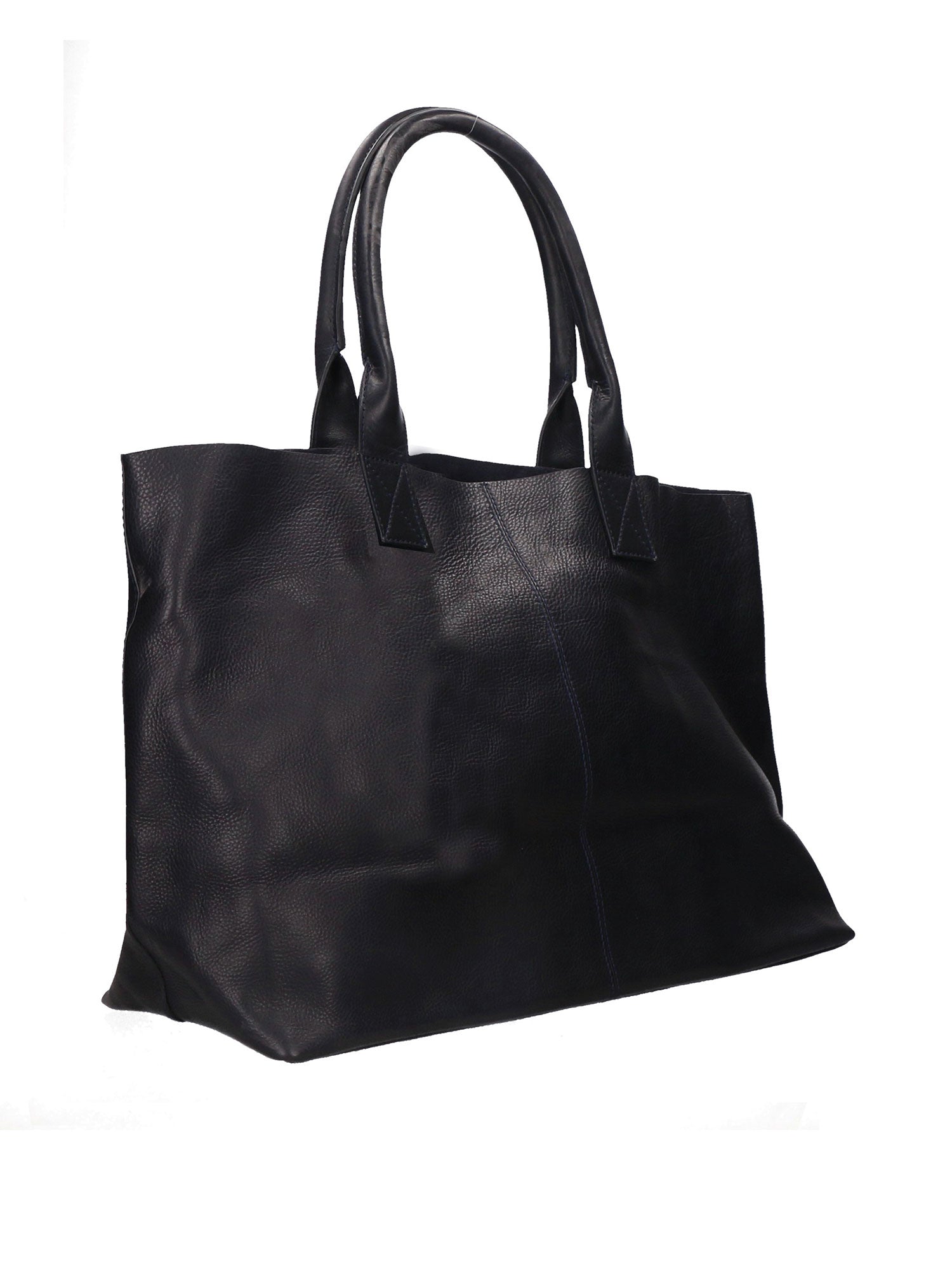 Morea Borsa Shopper da donna Vera Pelle 518907-D26 BLU SCURO Gave Lux