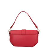 Borsa a spalla da donna Vera pelle 07229-L214 ROSSO Roberta Rossi