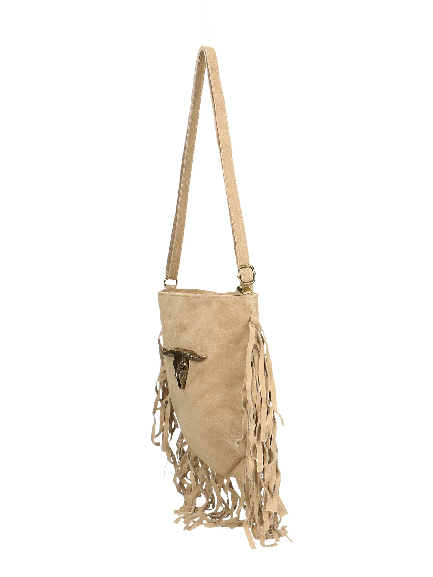 Solana Borsa a tracolla da donna Vera pelle 1518-TAUPE Gave Lux