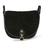 Brigitta Borsa a tracolla da donna Vera pelle 10026-NERO Gave Lux