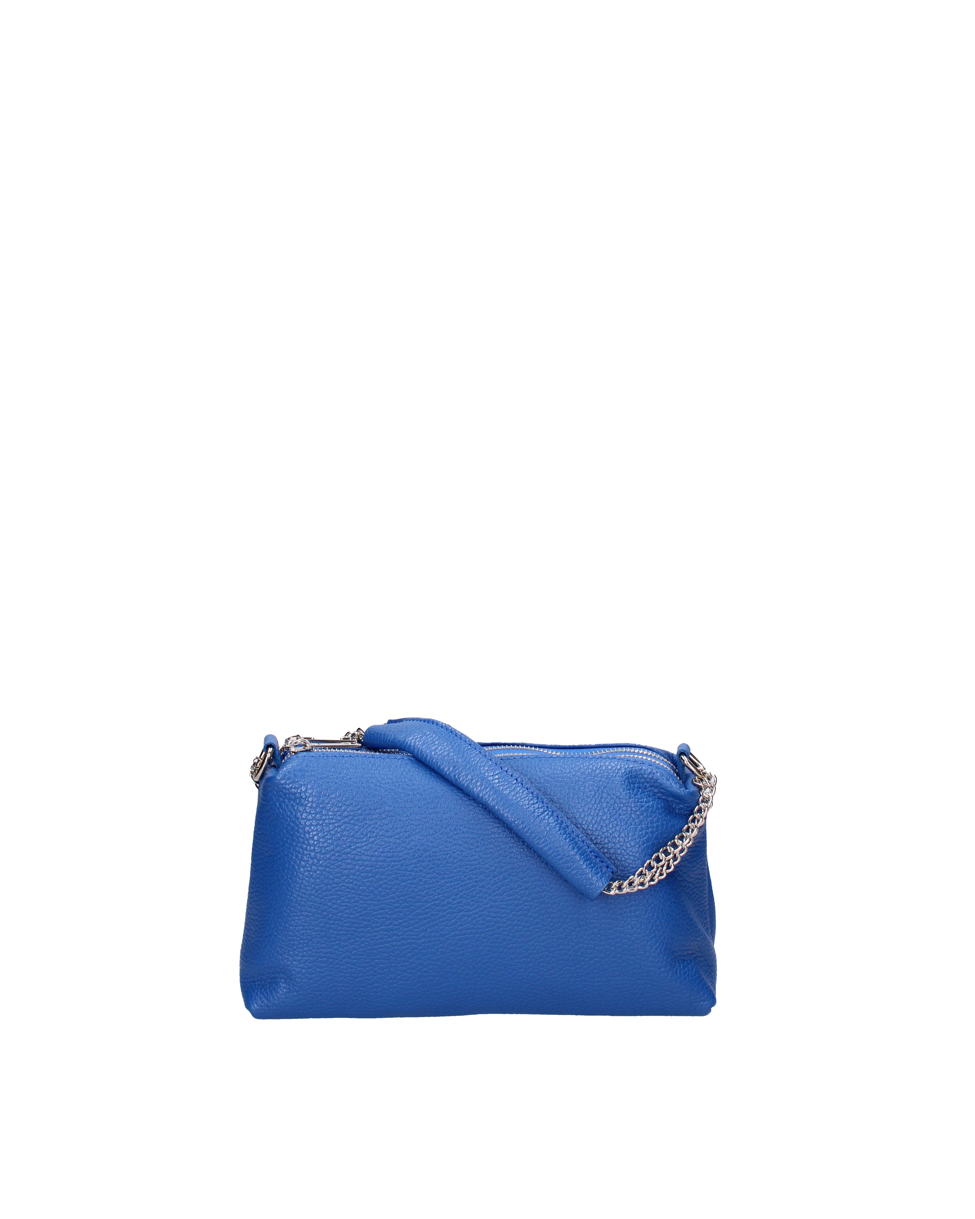 Borsa a spalla da donna Vera pelle 07141-D22 BLUETTE Viola Castellani