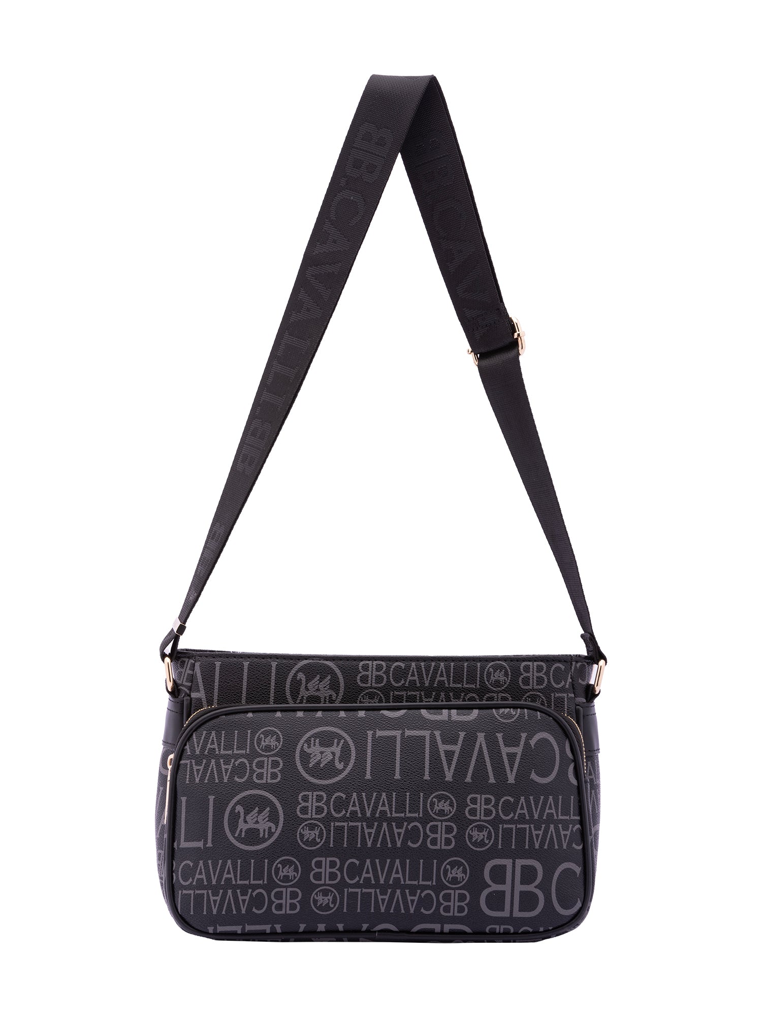 Borsa a tracolla da donna Ecopelle BC1438-NERO NERO B Cavalli
