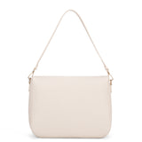 Borsa a spalla da donna 100% pelle vegana PU 740-1PT-BISCUIT Diana&co